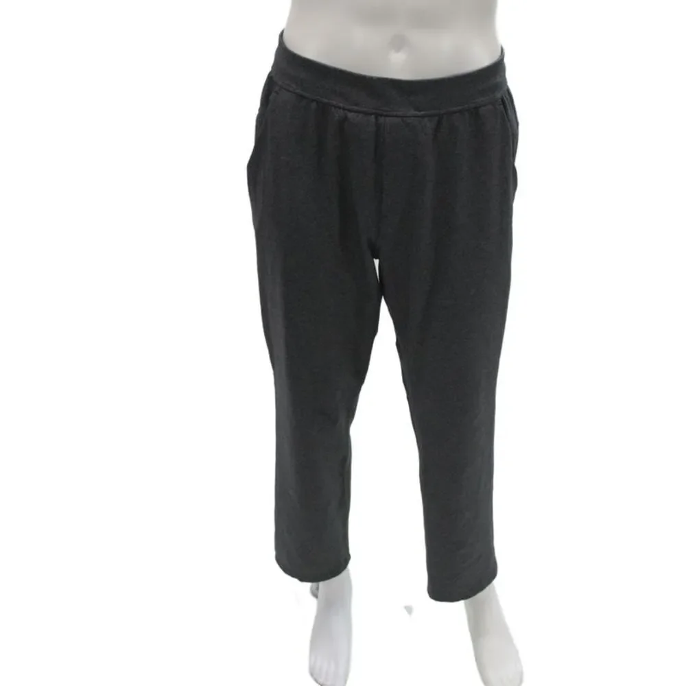 Lululemon Mens Jogger Sweatpants Dark Gray Nylon Blend Size L